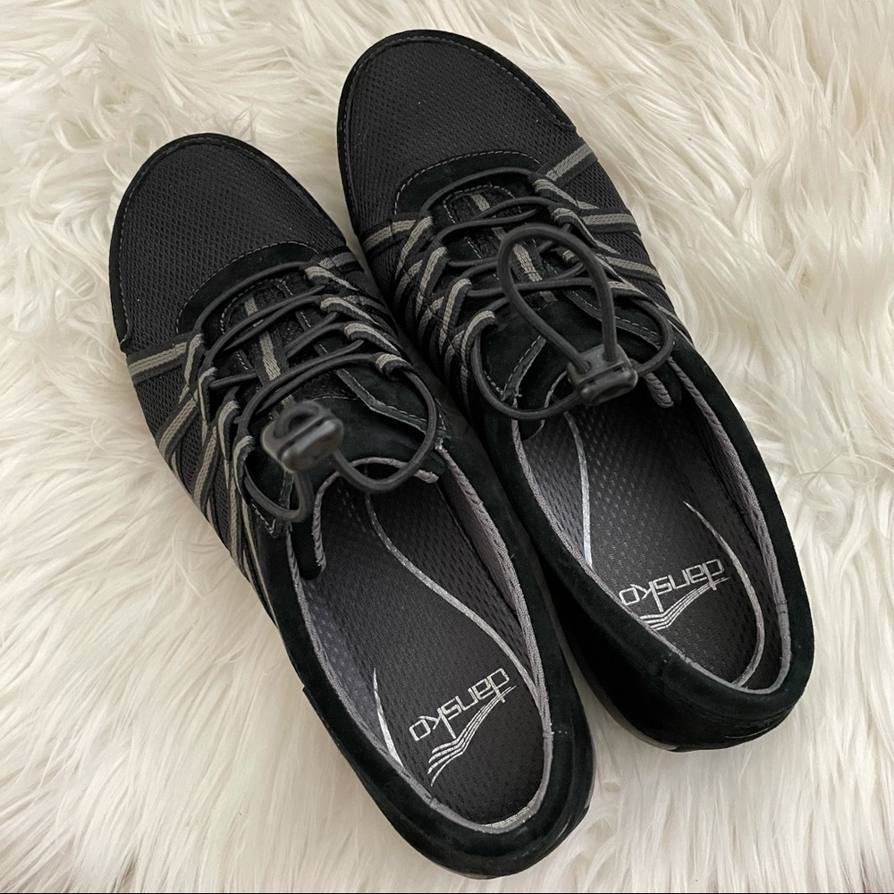 Dansko Black and Gray Slip-On Sneakers - Picture 11 of 11